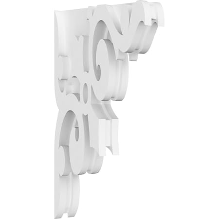 Ekena Millwork Whitman Architectural Grade PVC Corbel, 1 7/8"W X 8"D X 14"H CORP01X08X14WH
